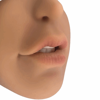 Image of Reversible Mouth pussy & ass stroker.
