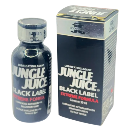 Image of Jungle Juice Black Label 30ml for machinery lubricants.