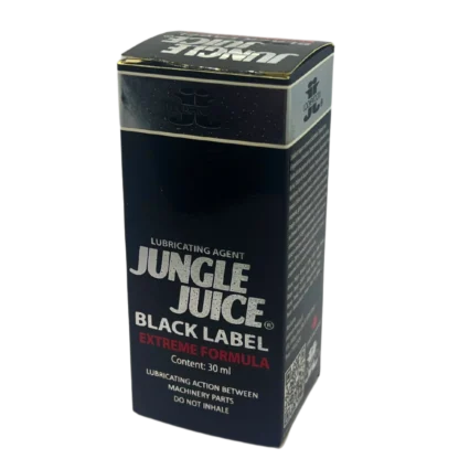 Image of Jungle Juice Black Label 30ml for machinery lubricants.