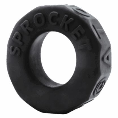 Image of Oxballs Sprocket Comfort No-Roll Cock Ring Night
