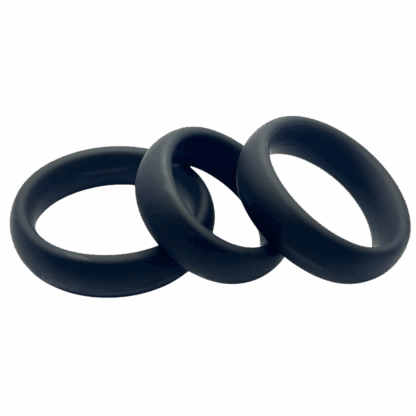 Image of Trio Silicone Bands, on white background