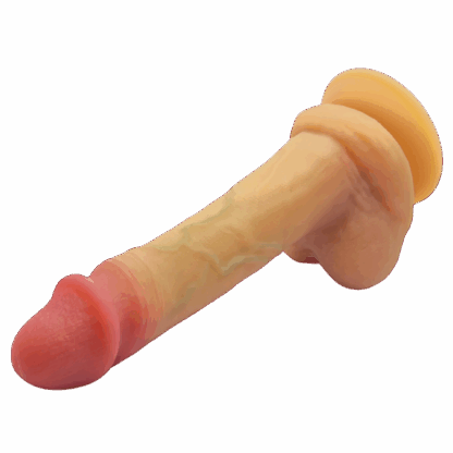 Image of Dual Density Dildo, soft 7 Inch