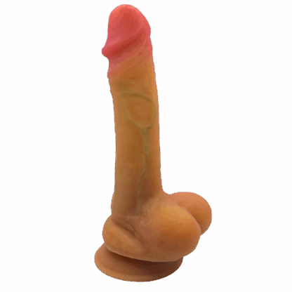 Image of Dual Density Dildo, soft 7 Inch