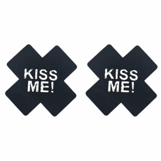 Image of Kiss Me Nipple Stickers
