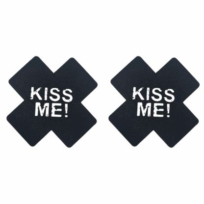 Image of Kiss Me Nipple Stickers