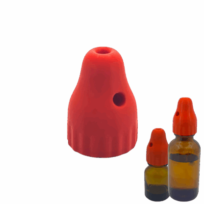Image of red popper sniffer cap